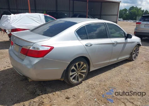 2014 Honda Accord Sport from USA, damaged, VIN 1HGCR2F5XEA228785